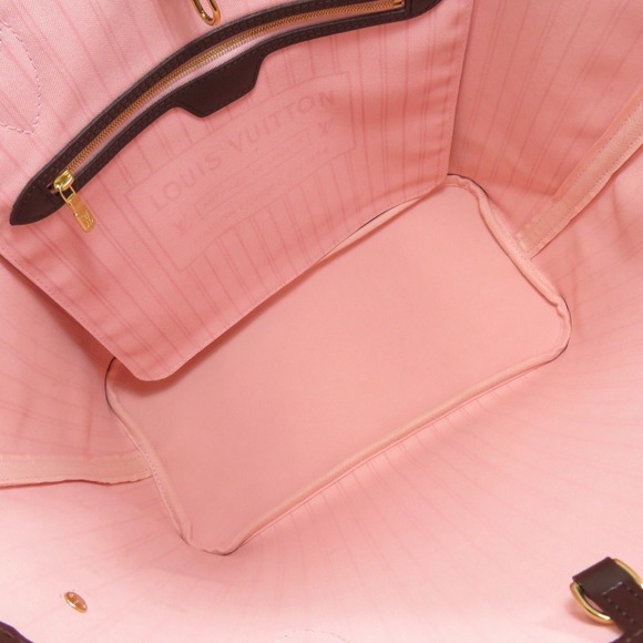 Louis Vuitton Neverfull MM Damier Ebene Tote Bag Damier Canvas - Picture 4 of 6